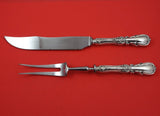 Imperial by Camusso Sterling Silver Roast Carving Set 2pc HH with Stainless