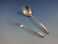 Silver Flutes by Towle Sterling Silver Flatware Set For 8 Service 54 Pieces