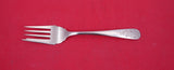 Pattern Unknown by Kirk Silver Salad Fork Old Maryland Engraved w/ribbon 6 3/8"