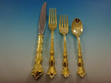 Tara Gold By Reed and Barton Sterling Silver Regular Size Place Setting(s) 4pc