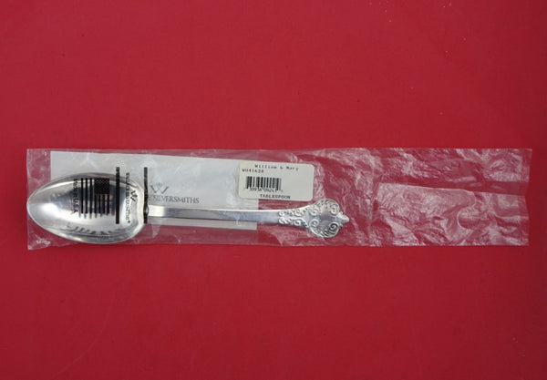 William and Mary by Wallace Sterling Silver Serving Spoon/Tablespoon 8 1/2" New