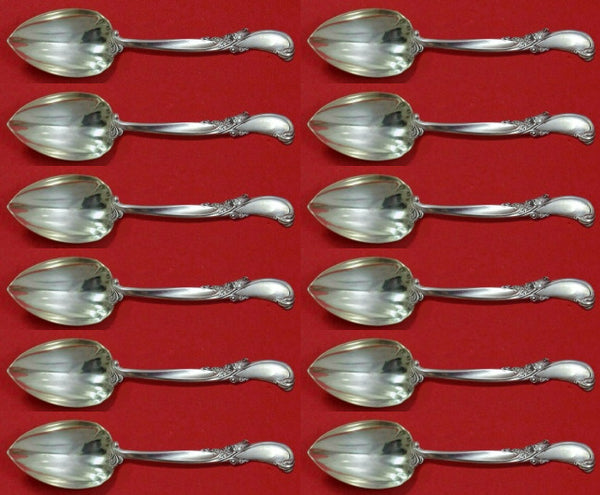 Waltz of Spring by Wallace Sterling Silver Grapefruit Sp Custom Set 12 pcs Flute