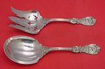 Francis I by Reed and Barton Old Sterling Silver Salad Serving Set AS Hand Pcd