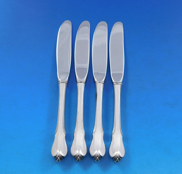 Grand Colonial by Wallace Sterling Silver Butter Spreader HH Mod Set 4pc 6 1/8"