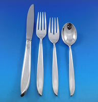 Silver Rhythm by International Sterling Silver Flatware Set 12 Service 78 pcs