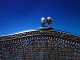 Sterling Silver Mesh Purse circa 1900 4 troy ounces 5" x 4 3/4" (#6172)