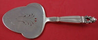Acorn by Georg Jensen Sterling Silver Tart Server AS HH GI Mark Pierced 9 1/8"