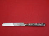 Chased Vine by English Sterling Silver Dessert Knife HH AS w/lion anchor 7 1/4"