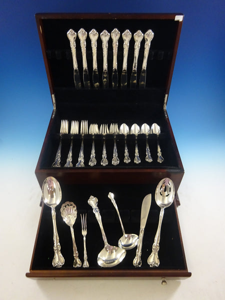 Savannah by Reed and Barton Sterling Silver Flatware Service For 8 Set 39 Pieces