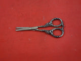Sterling Silver Grape Shears w/grapes Germany as is blade need adjusting 6 1/8"