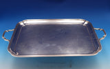 Roberts and Belk English Sterling Silver Tea Tray w/ Handles 67.82 ozt. (#8428)