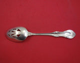 Wild Rose by International Sterling Silver Serving Spoon Pierced with Teeth Orig