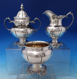 Grande Baroque by Wallace Sterling Silver Tea Set 6pc #4850-9 (#7467)