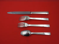 Commodore by Christofle France Sterling Silver Dinner Size Place Setting(s) 4-Pc