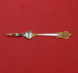 Grande Baroque Gold Accents by Wallace Sterling Silver Butter Pick Custom 6 1/8"