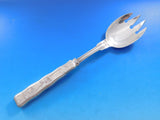 Lap Over Edge Acid Etched by Tiffany Sterling Silver Buffet Spoon HHWS Mushrooms