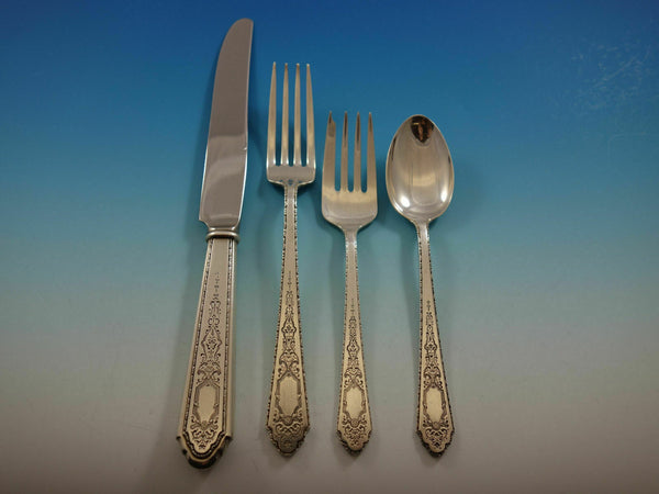 Mary II by Lunt Sterling Silver Dinner Size Place Setting(s) 4pc