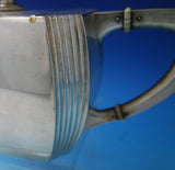 Vincenz Carl Dub Austrian .800 Silver Tea Set 3pc Art Deco Style (#5391)