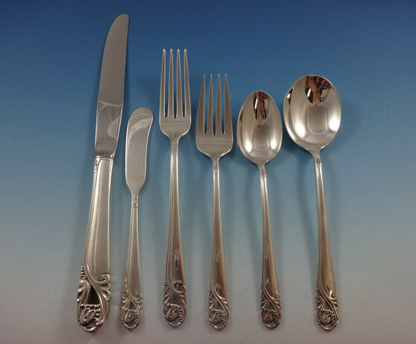 Spring Glory by International Sterling Silver Flatware Service 8 Set 57 Pieces