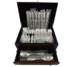 Chambord by Reed and Barton Silverplate Flatware Set For 8 Service 50 Pieces New