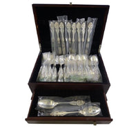 Chambord by Reed and Barton Silverplate Flatware Set For 8 Service 50 Pieces New