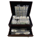 Chambord by Reed and Barton Silverplate Flatware Set For 8 Service 50 Pieces New