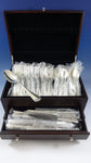 Medallion by Cassetti Sterling Silver Dinner Flatware Set Service 43 Pieces New