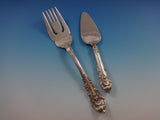 Sir Christopher by Wallace Sterling Silver Flatware Set For 12 Service 81 Pieces