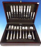 Northern Lights by International Sterling Silver Flatware 8 Set 48 Pieces Glossy