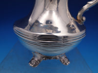 John James Keith English Victorian Sterling Silver Creamer w/4 Shell Feet #8446