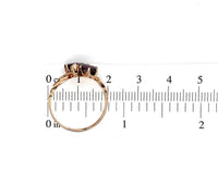 10k Yellow Gold Victorian Garnet and Seed Pearl Ring Jewelry (#J5695)