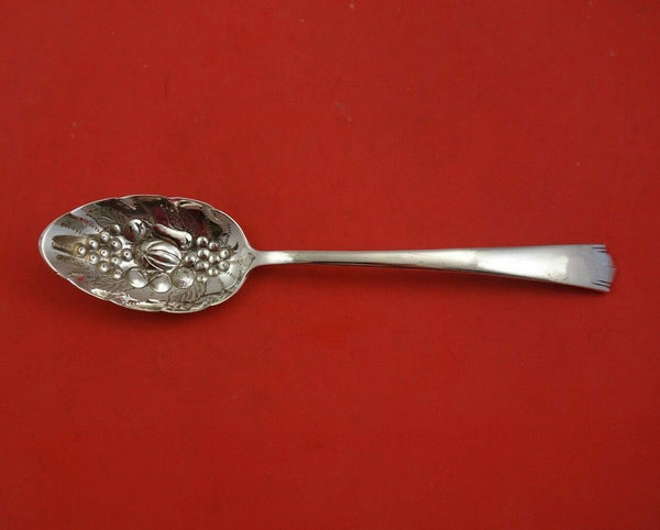 Modern American by Lunt Sterling Silver Berry Spoon with Fruit in Bowl 8 1/4"