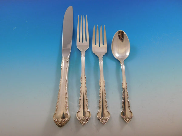 Peachtree Manor by Towle Sterling Silver Flatware Set for 8 Service 35 Pieces