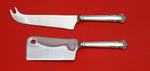 English Shell by Lunt Sterling Silver Cheese Server Serving Set 2pc HHWS Custom