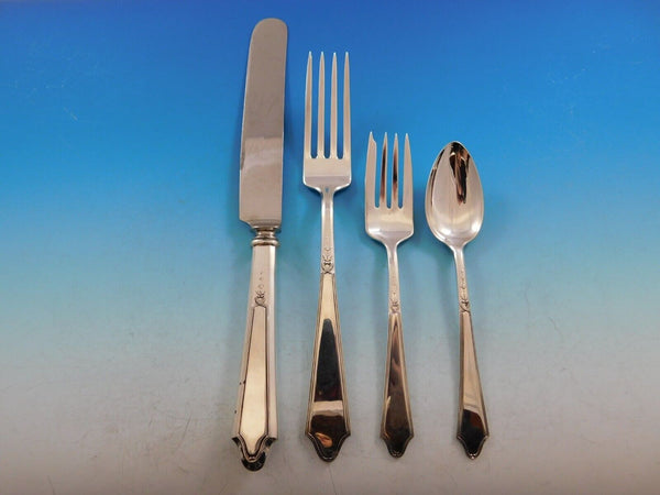 Chateau by Lunt Sterling Silver Flatware Dinner Size Place Setting(s) 4-pc