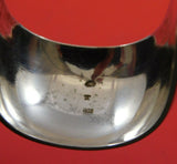 Austrian .800 Silver Asparagus Serving Tong Yoked Ribbed One Side Heavy 9 1/4"