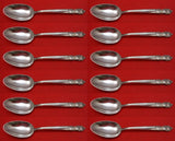 Danish Baroque by Towle Sterling Silver Place Soup Spoon Set of 12 pcs 6 7/8"