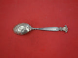 Romance of the Sea by Wallace Sterling Silver Berry Spoon with Fruit 8 5/8"