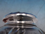 Lovers Swing by Foster & Bailey Sterling Silver Dresser Jar Crystal Bowl (#6688)