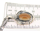 Georg Jensen 2014 Genuine Natural Smoky Quartz Pendant Jewelry (#J3907)