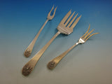 Basket of Flowers by Tuttle Sterling Silver Flatware Dinner Service Set 88 pcs