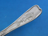 Lap Over Edge Acid Etched by Tiffany Sterling Pastry Fork with Grapes 6 1/4"