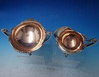 Lion by Tiffany and Co Sterling Silver Sugar Creamer Set 2pc GW c.1870 (#5901)