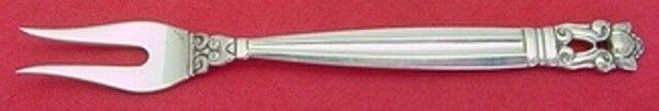 Acorn by Georg Jensen Sterling Silver Lemon Fork 4 1/2" Serving