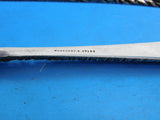 Rose by Unknown Theodore Starr Sterling Silver Sugar Tong Hand Chased 5 1/2"