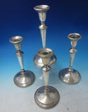 Graff Washbourne and Dunn Sterling Silver Candlestick Set 4pc Reproduction #5404