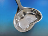 Lap Over Edge Acid Etched by Tiffany Sterling Silver Soup Ladle Heart 13 1/2"