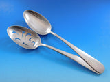 Old Maryland Plain by Kirk Sterling Silver Flatware Set Service 74 pcs Dinner