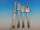 Normandie by Wallace Sterling Silver Regular Size Place Setting(s) 4pc