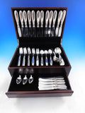 Dolphin by Frigast Denmark Sterling Silver Flatware Service 12 Set 84 pcs Dinner